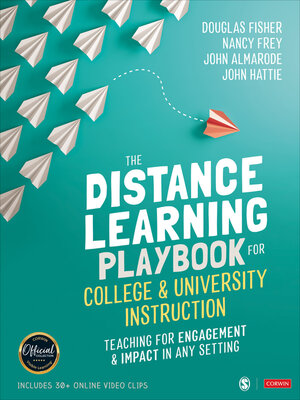 cover image of The Distance Learning Playbook for College and University Instruction